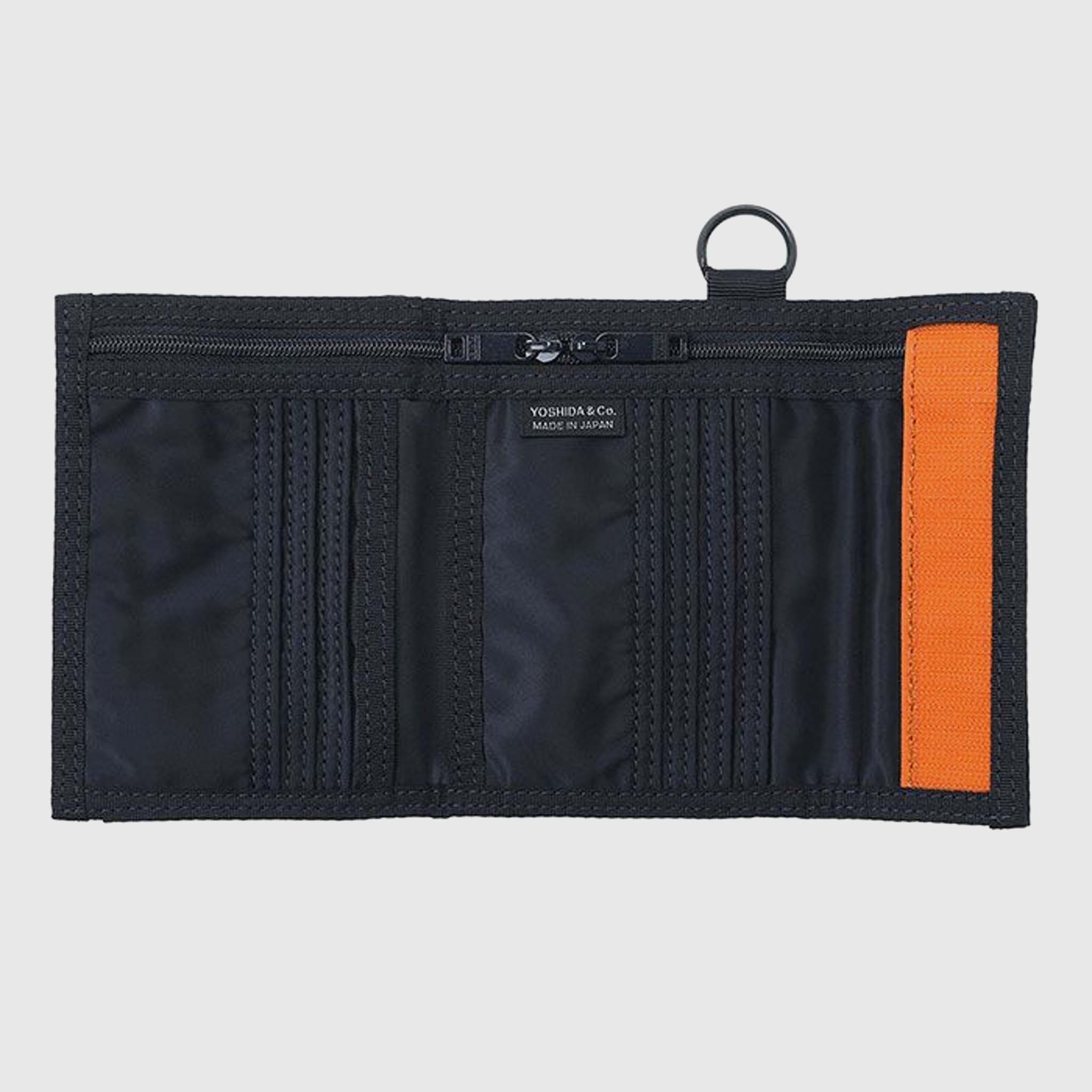 Porter Yoshida Co Tanker Wallet 3 - Premium Leather Bifold Wallet for Men - Perfect for Everyday Carry, Travel & Business Use