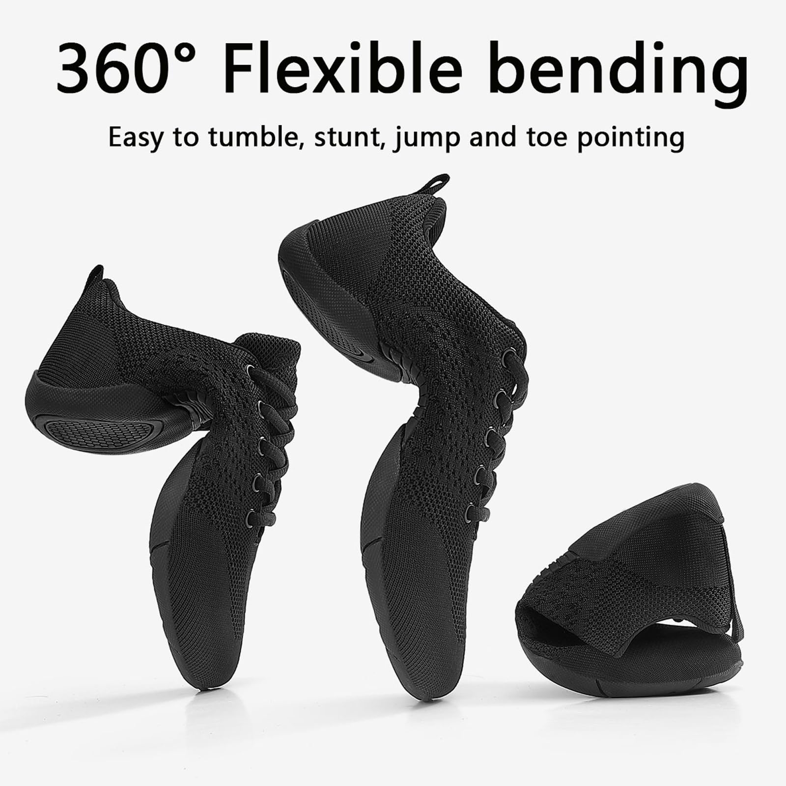 Girls Cheerleading Shoes - Women's Dance Sneakers for Tumbling, Aerobic Fitness & Training - Perfect for Cheer Practice, Gym Workouts & Dance Classes