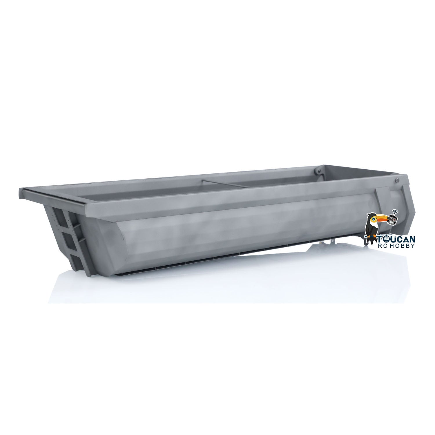 1/14 Scale Metal LESU 3-Axle Hydraulic Dump Trailer A0045 - Unassembled & Unpainted RC Model for TAMIYA Tractor Trucks | DIY Construction Vehicle Project for Hobbyists & Collectors | Perfect for RC Crawler Scenes, Construction Displays & Model Truck Shows