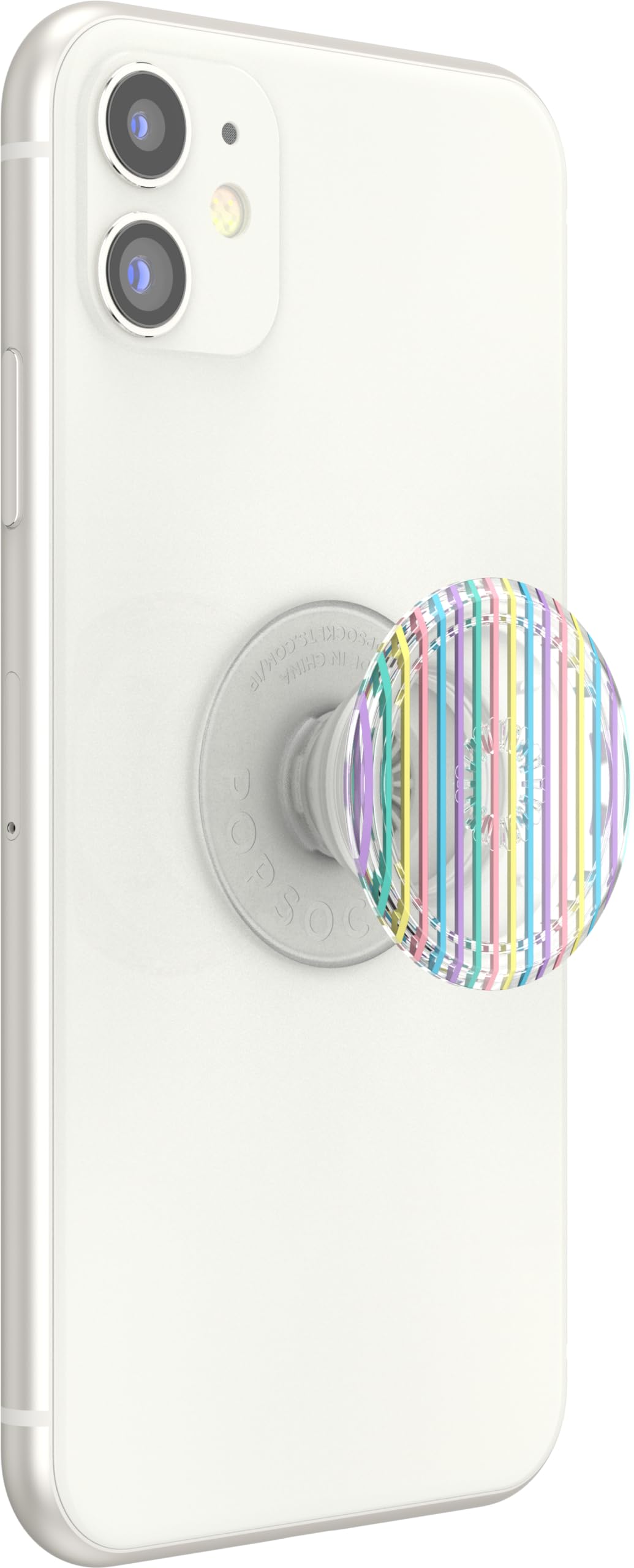 PopSockets Translucent Phone Grip with Expanding Kickstand | PopGrip for iPhone & Android | Colorblock Design | Perfect for Hands-Free Viewing & Secure Phone Holding