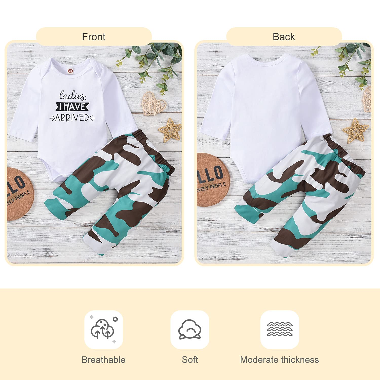 Premium Preemie Baby Boy Clothes - Soft Newborn Outfits for Hospital & Home - Cute Infant Boy Onesies, Rompers & Sleepwear for Preterm Babies