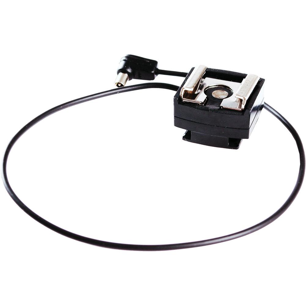 DL 0136P Standard to Hot Shoe Adapter with PC Sync Cord - Perfect for DSLR Cameras, Studio Lighting & Off-Camera Flash Photography