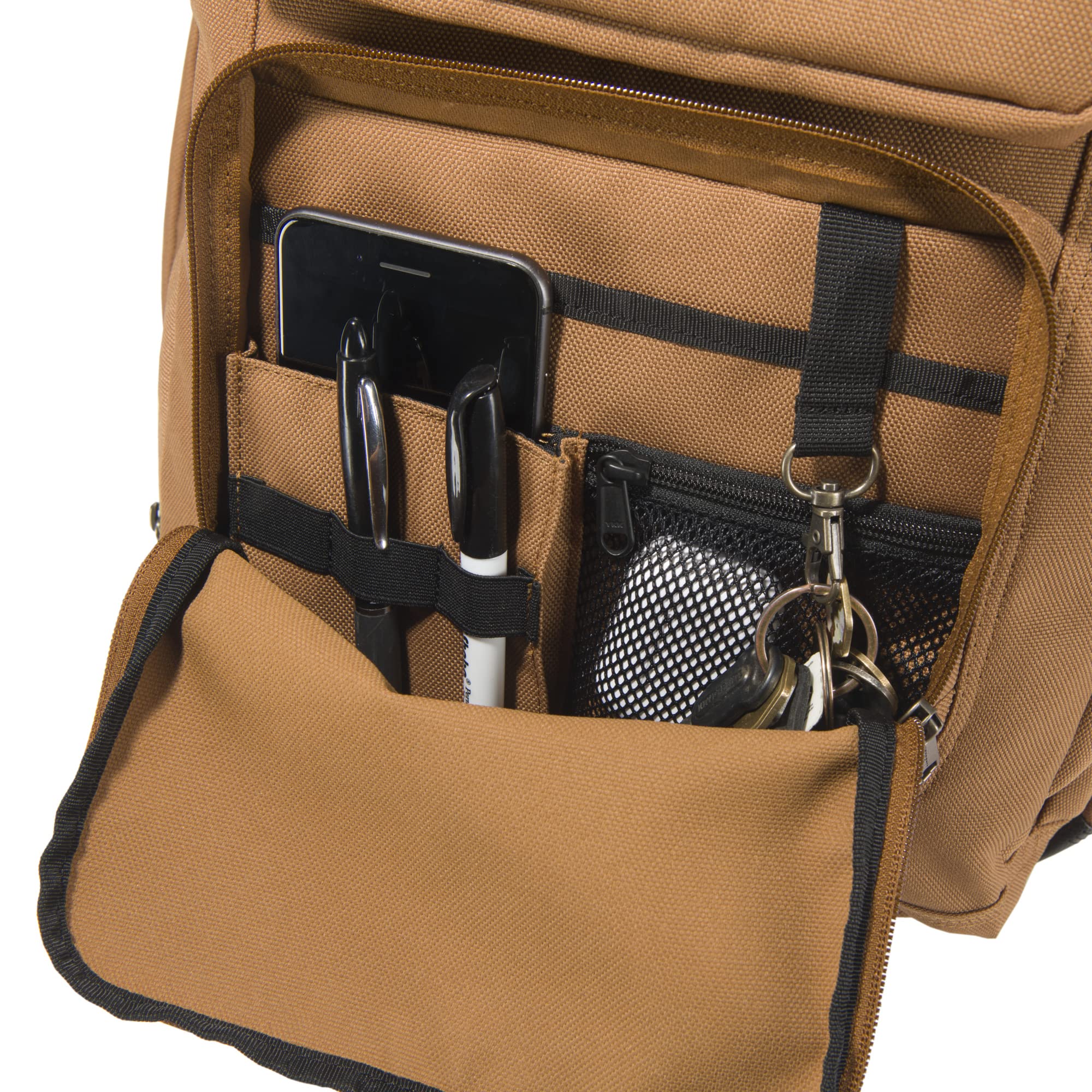 Carhartt Force Pro Backpack - Durable 17-Inch Laptop Backpack with USB Charging Port & Organizer Compartment | Perfect for Work, School & Travel
