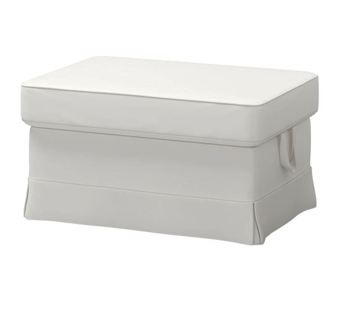 Replacement Sofa Cover for IKEA Ektorp - Blekinge White Ottoman Slipcover | Perfect for Living Room, Bedroom & Home Decor Protection