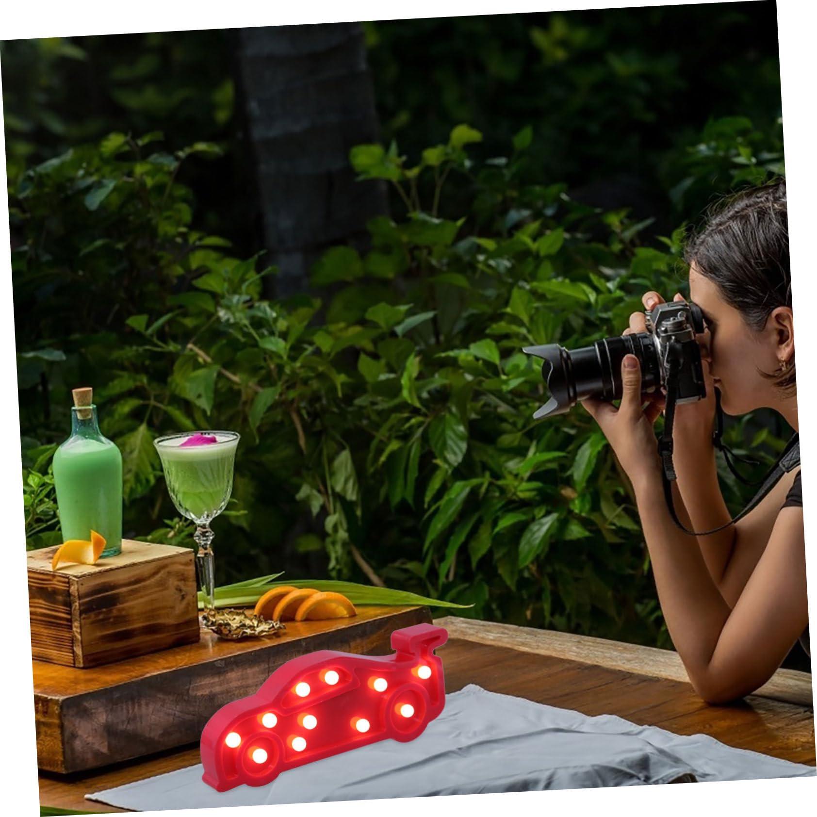 **Cabilock Car-Shaped LED Night Light - Kids Room Desk Lamp, Nursery Decor, Safe & Dimmable Nightlight for Boys & Girls (Perfect for Bedtime, Playrooms & Travel)**