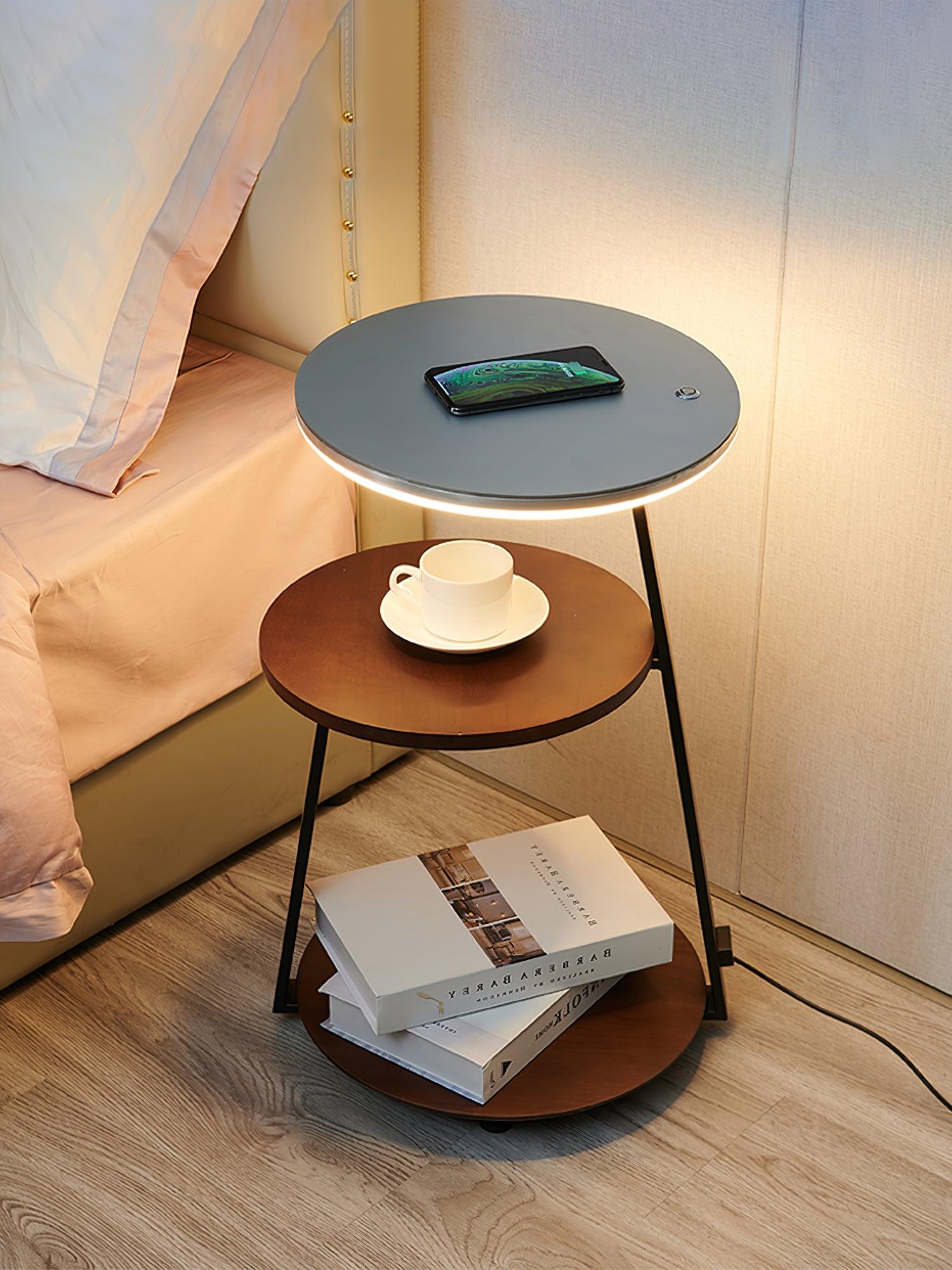 Modern Antony Side Floor Lamp with Adjustable Height - Perfect for Living Room, Bedroom, and Office Reading Lighting