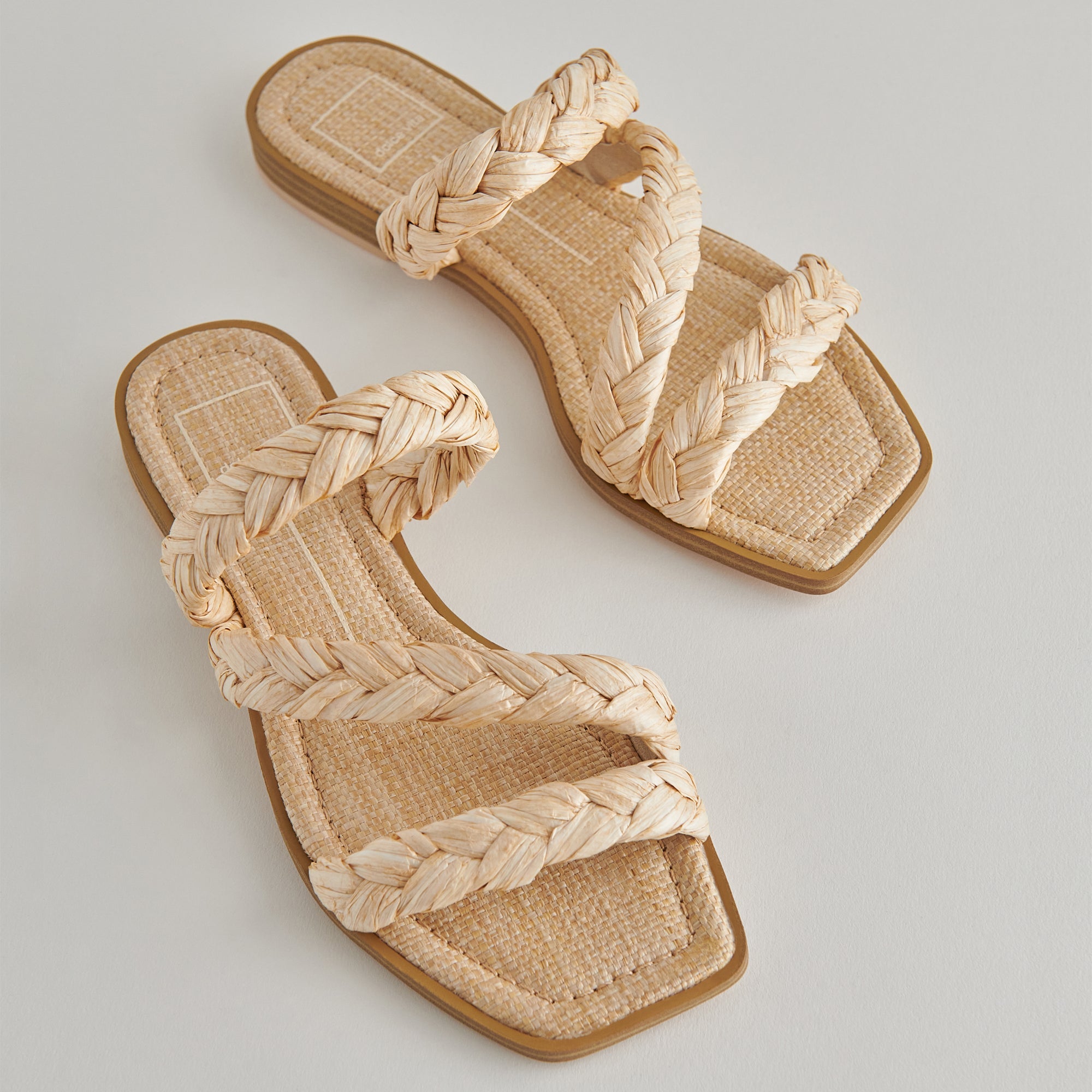 IMAN SANDALS Lightweight Natural Raffia Women's Summer Sandals - Perfect for Beach Vacations, Poolside Lounging & Casual Outings