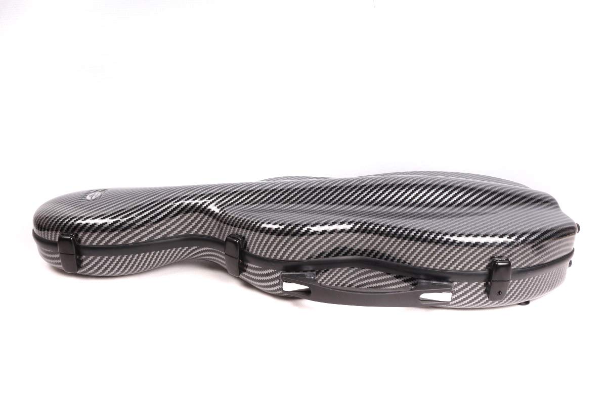Yinfente 4/4 Full Size Carbon Fiber Violin Case - Lightweight Violin Bag with Backstrap Handle & Shoulder Strap | Professional Violin Storage & Travel Protection for Musicians