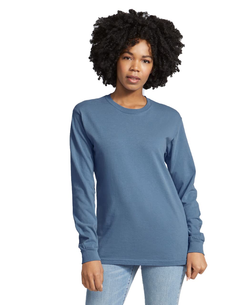 Comfort Colors Men's Long Sleeve T-Shirt | Style 6014 | Soft Cotton Crewneck Tee for Casual Wear, Work & Everyday Comfort