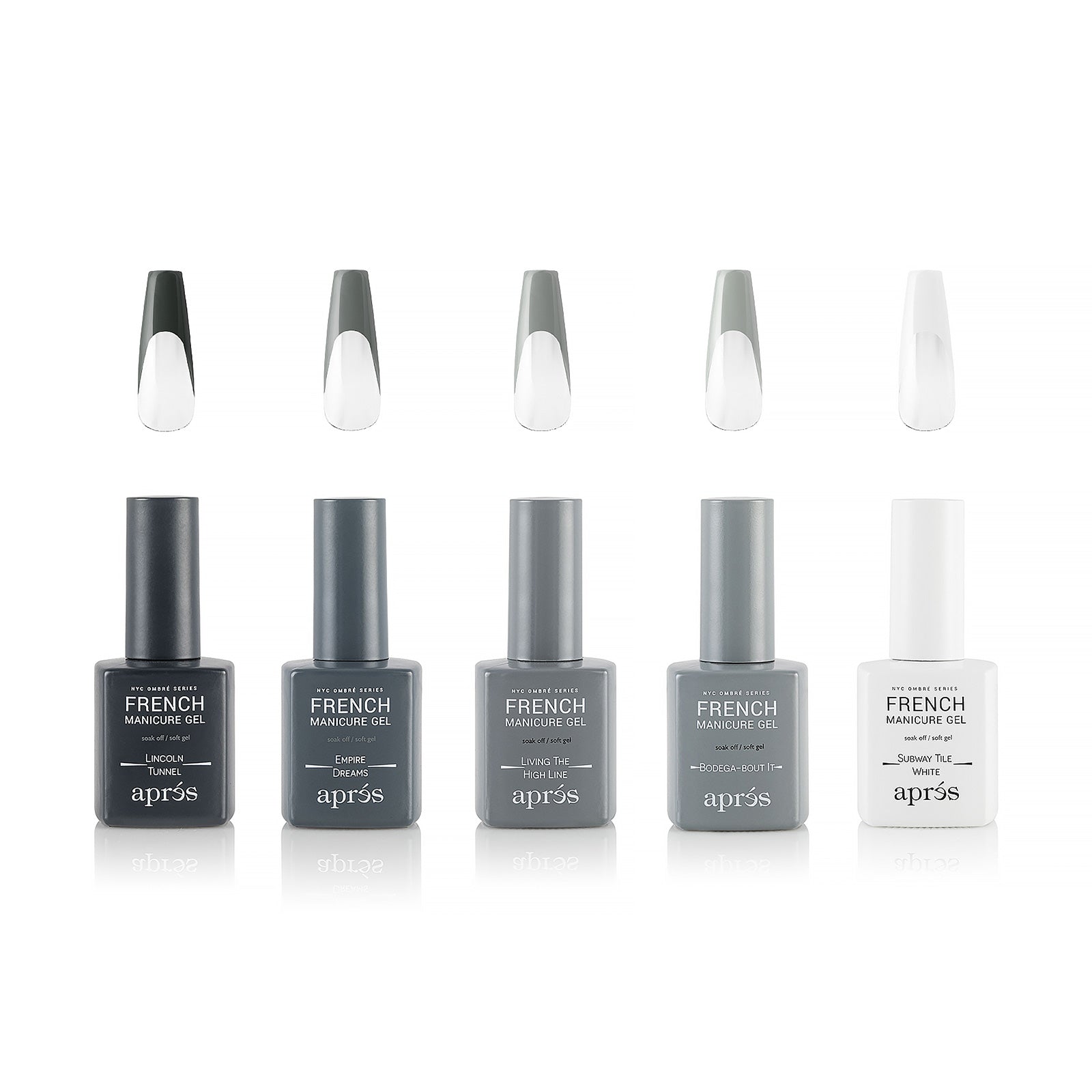 Apres French Manicure Gel Polish - Long-Lasting Nail Polish for Salon-Quality Nails at Home | Perfect for Parties, Weddings & Special Occasions