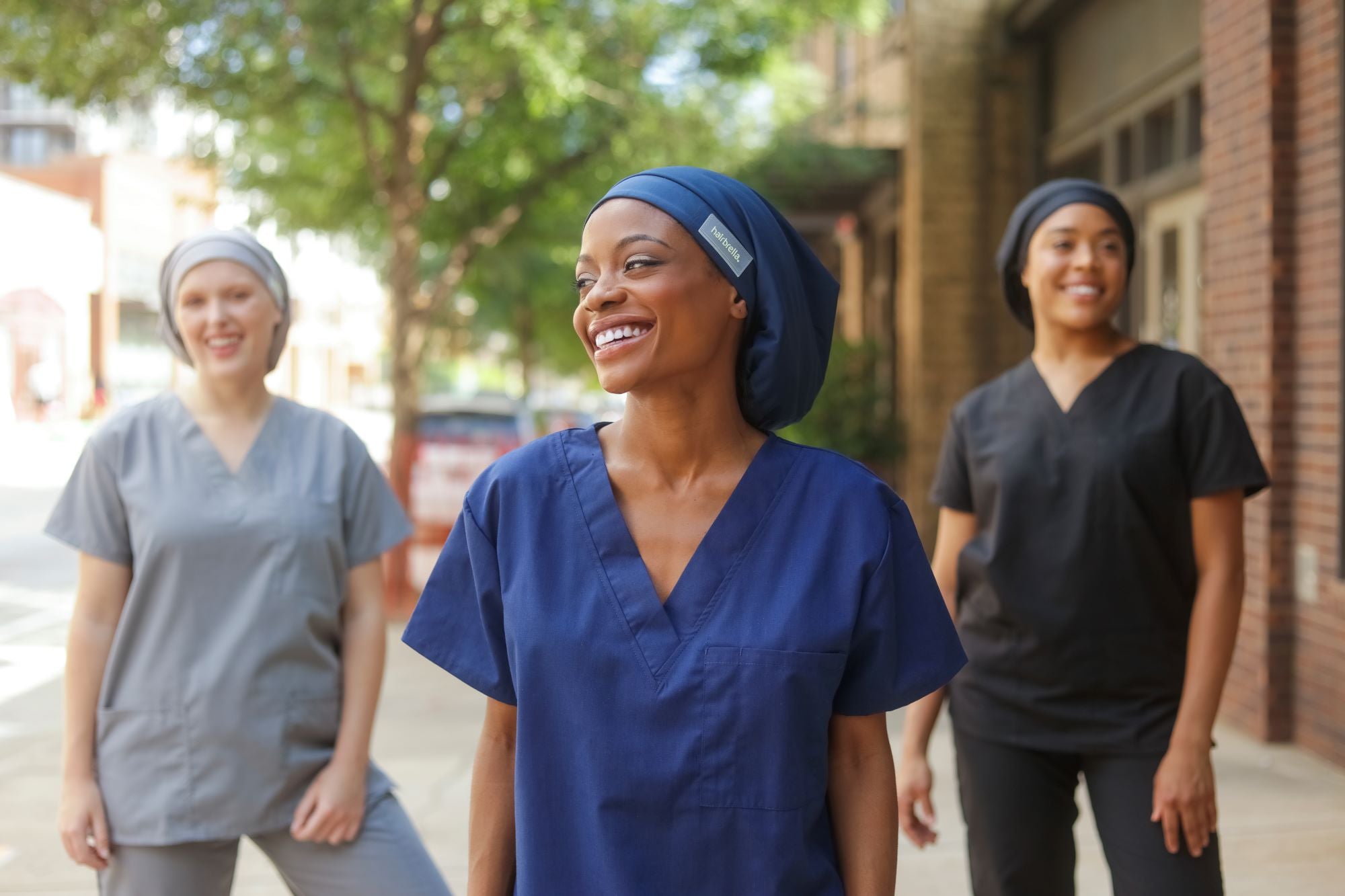 Hairbrella Scrub Cap XL - Satin Lined Surgical Cap for Women & Men (2-Pack) | Comfortable & Breathable for Nurses, Doctors & Healthcare Workers | Perfect for Hospitals, Clinics & Medical Procedures