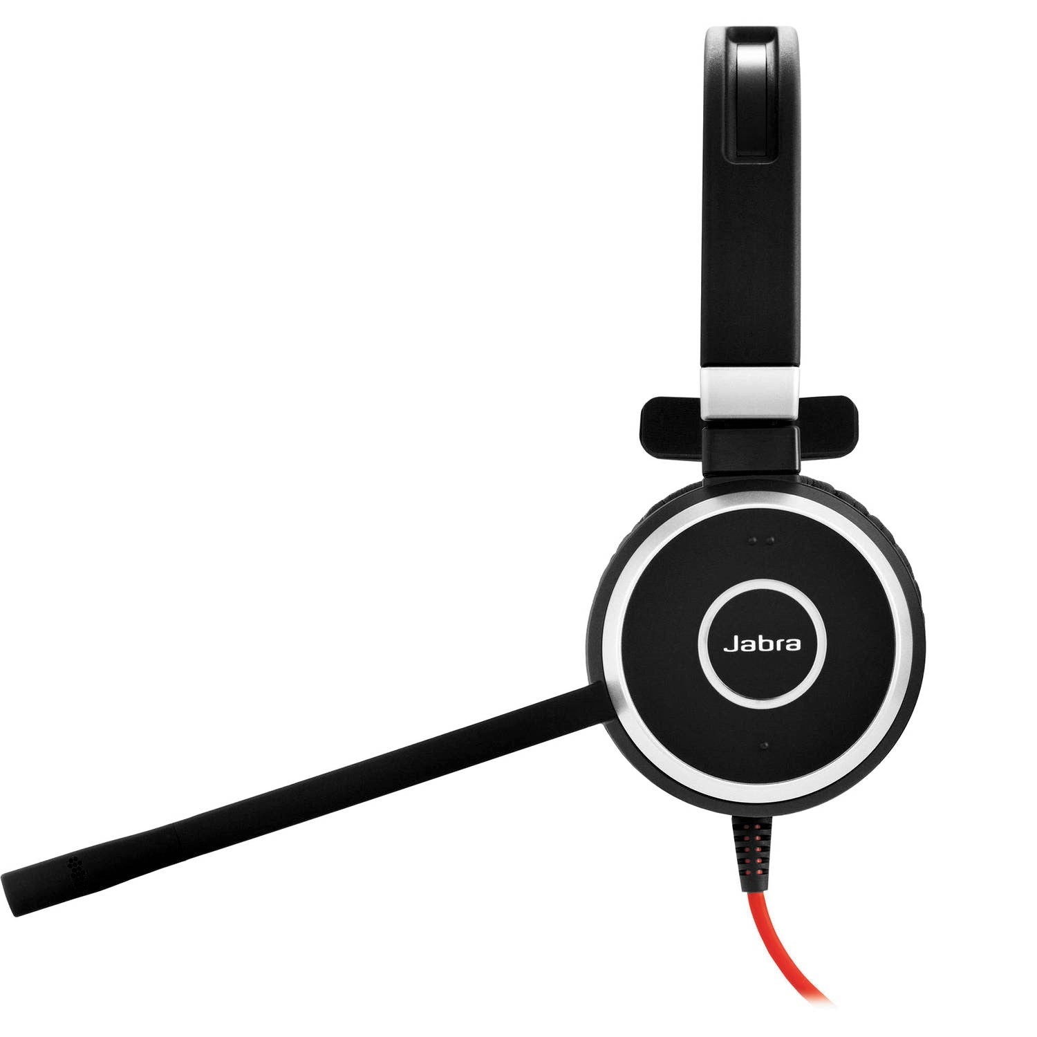 Jabra EVOLVE 40 UC Wired Headset with Noise-Canceling Mic for Office & Call Center - Dual/Mono USB Headphones for PC, Laptop, Skype, Zoom Meetings & Remote Work
