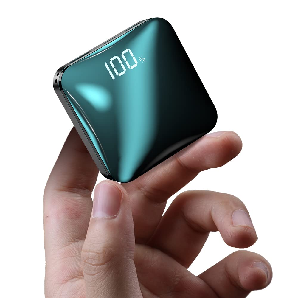 T-CORE 10000mAh USB C Portable Charger - 22.5W Fast Charging Power Bank, Ultra Compact & Lightweight External Battery for iPhone 15/14/13/12/11 Pro Max, Samsung Galaxy S22/S21/S20 - Perfect for Travel, Camping & Emergency Power Backup
