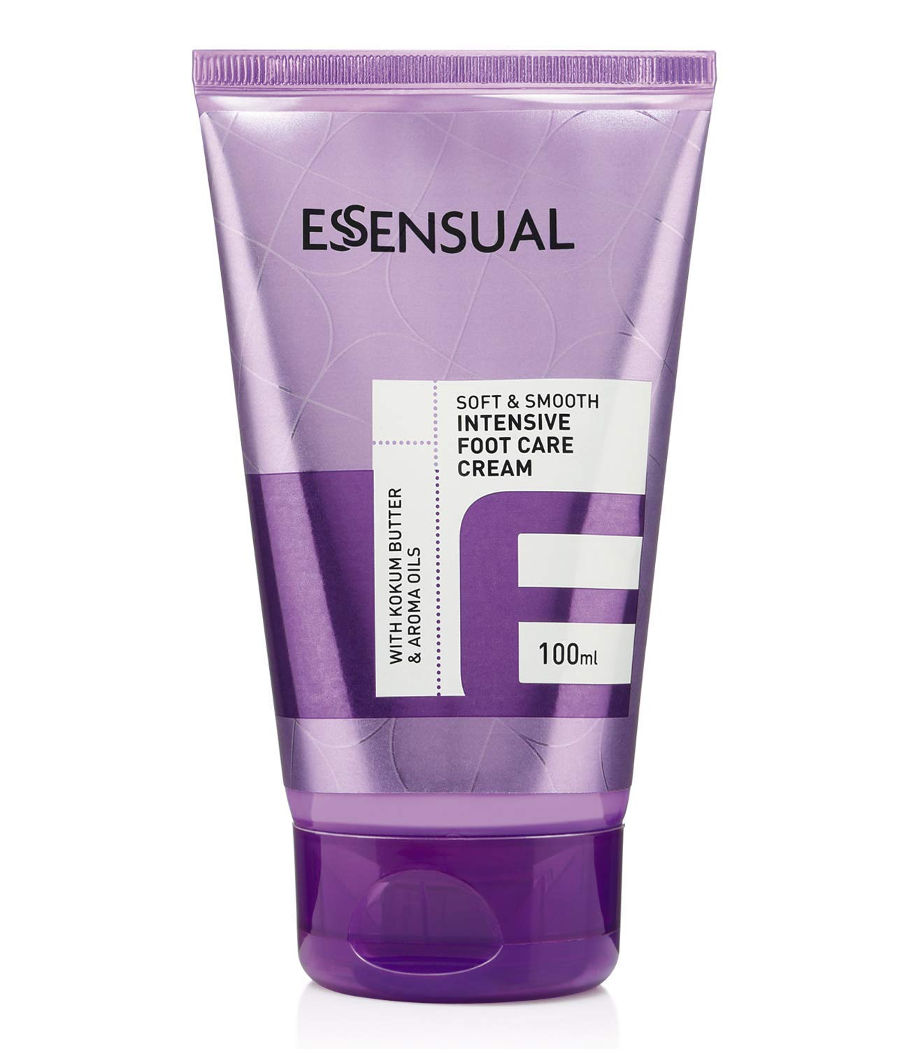 Modicare Krum Essensual Soft & Smooth Intensive Foot Care Cream 100ml - Deep Moisturizing & Healing for Dry Cracked Feet - Perfect for Pedicures, Night Treatment & Daily Foot Care