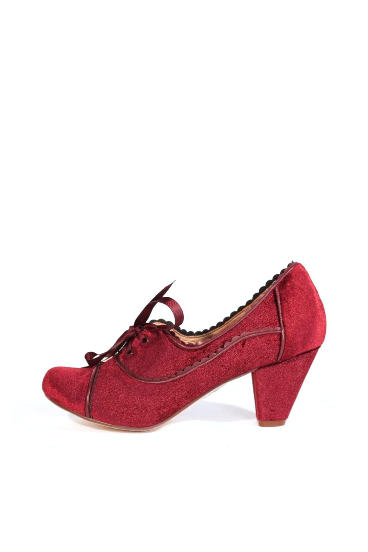 Madison Velvet Retro Heels for Women - Vintage Style High Heel Pumps - Perfect for Parties, Weddings & Special Occasions