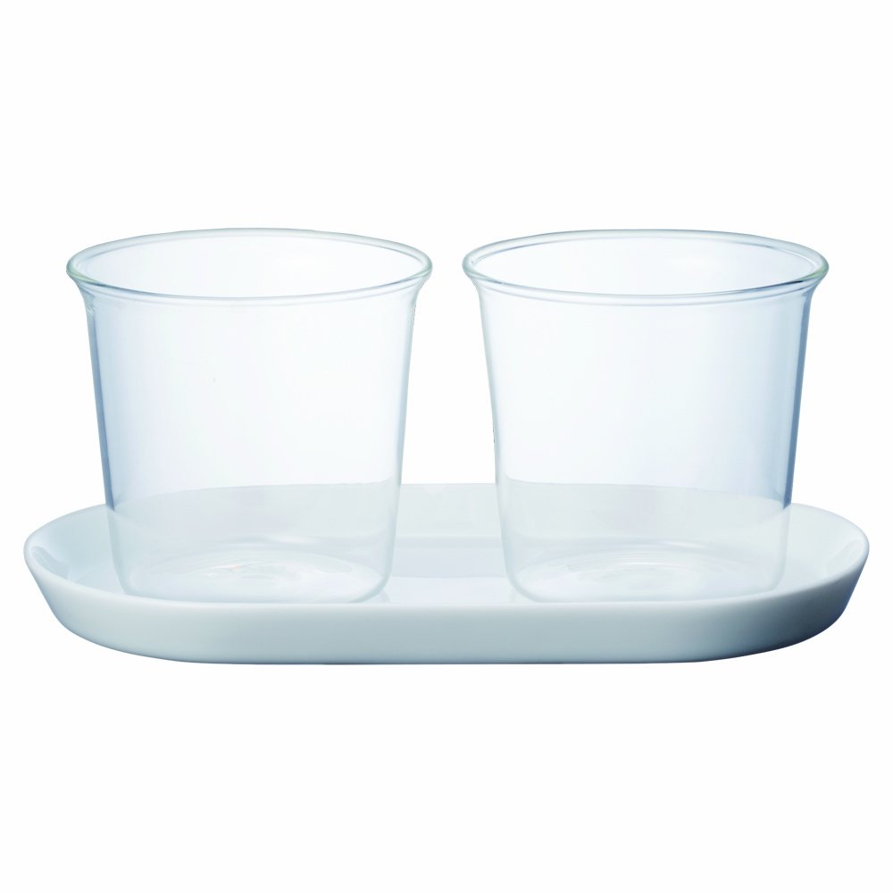 KINTO CAST Milk & Sugar Set 8442 - Ceramic Coffee Creamer & Sugar Bowl for Home, Cafe & Restaurant Use