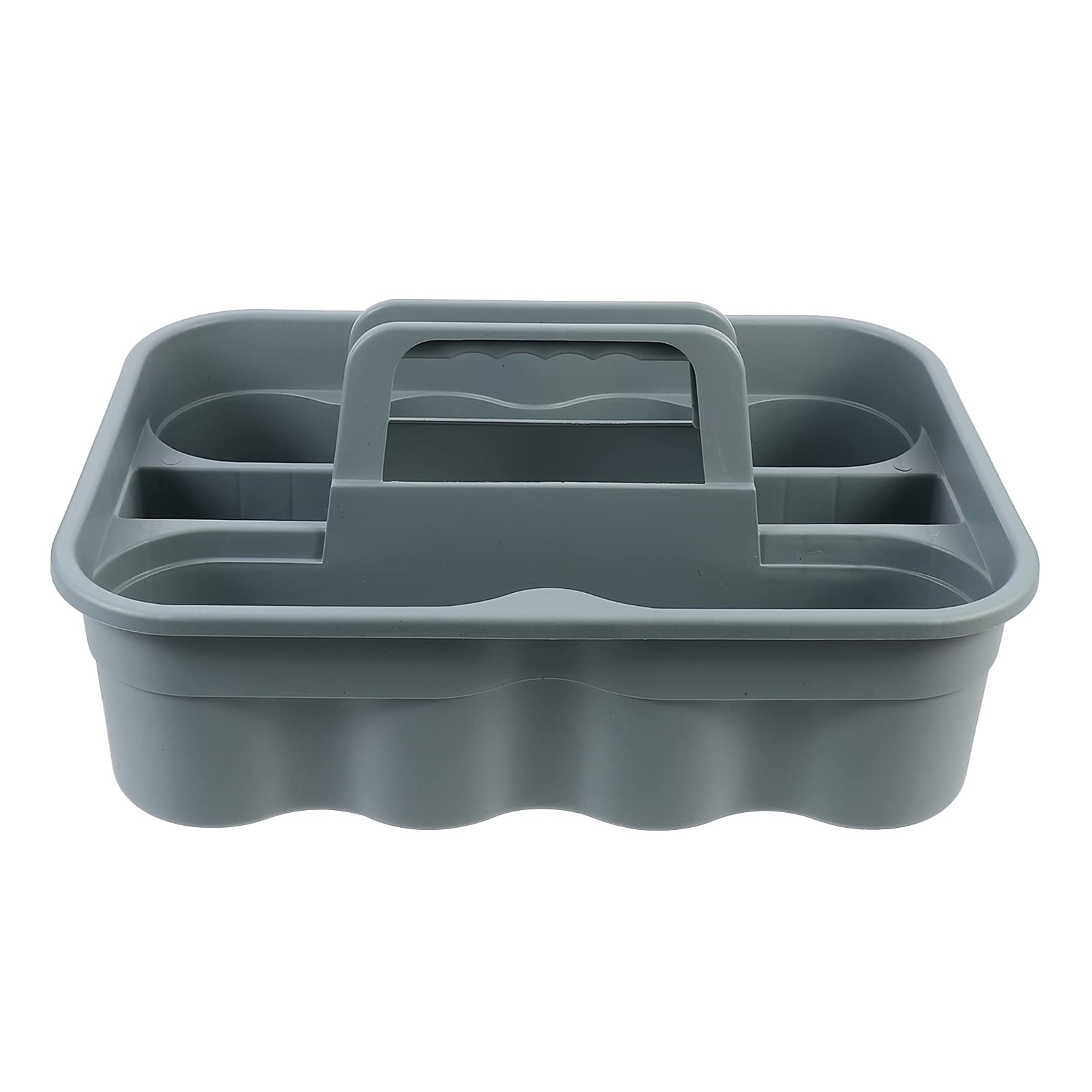 Portable Cleaning Organizer with Handle - 15x11x7 Inch Storage Tote for Home & Office