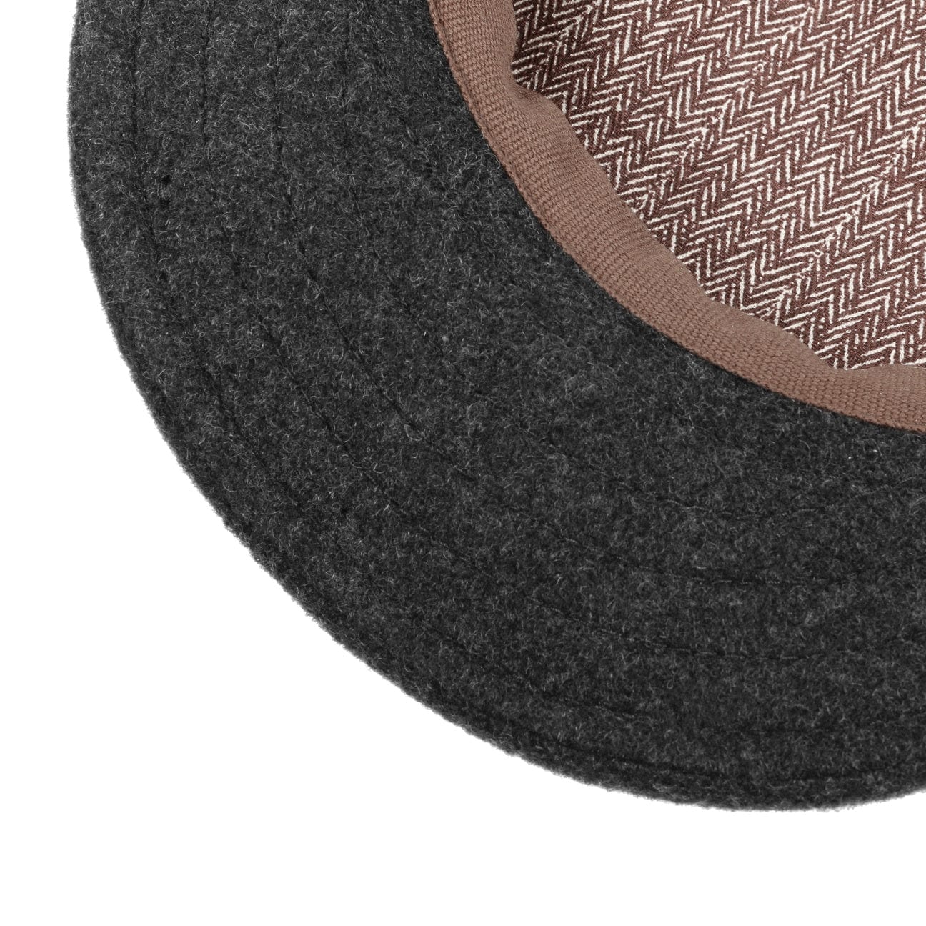 Stetson Reid 6-Panel Flat Cap for Men - Classic Wool Fedora Hat for Casual & Outdoor Wear - Perfect for Golf, Hiking, and Everyday Fashion