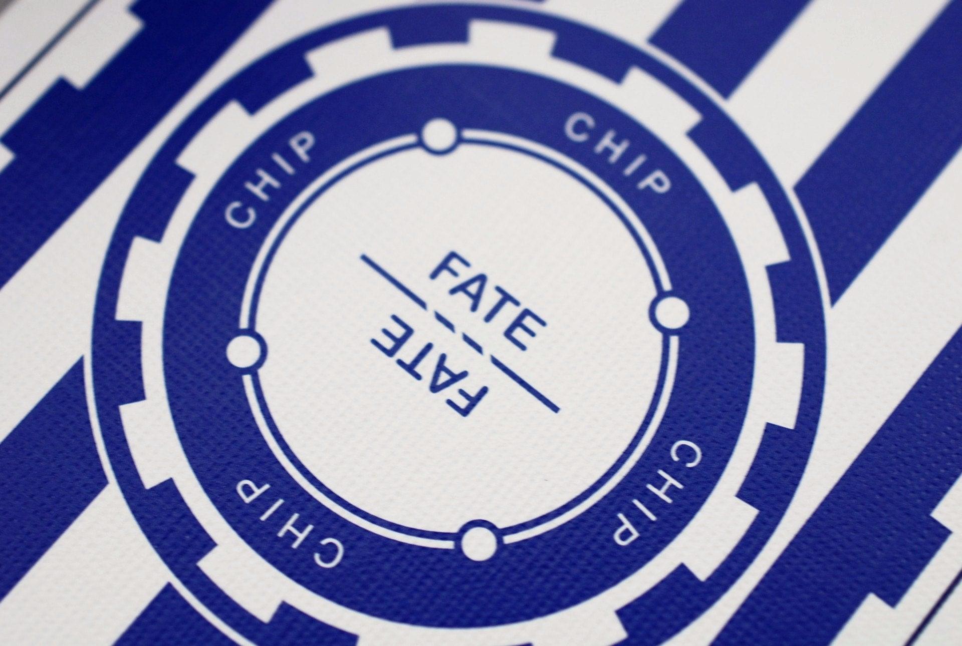 Fate Chip - Premium Poker Chips Set for Casino Nights, Poker Games & Home Entertainment