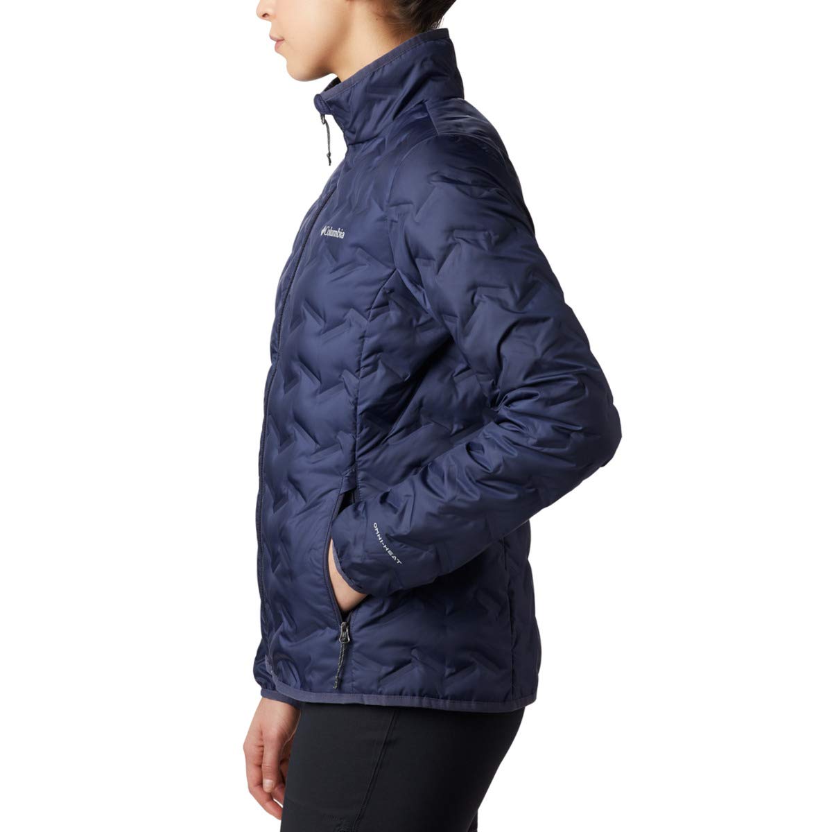 Columbia Women's Delta Ridge Down Jacket - Lightweight Waterproof Winter Coat with Omni-Heat Thermal Reflective, Perfect for Skiing, Hiking & Cold Weather Outdoor Activities