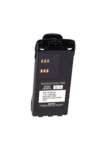 Rechargeable 7.5V 1200mAh Ni-CD Battery for Motorola PR860 Two-Way Radio - Perfect for Business Communication, Security, and Outdoor Activities