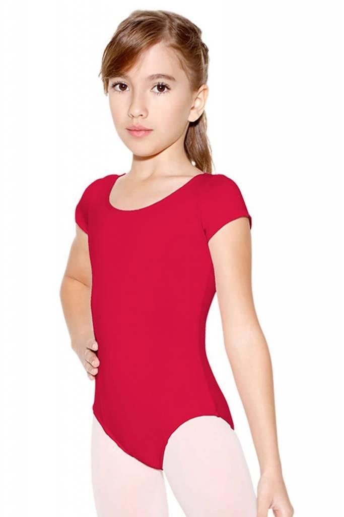 Só Dança Child Trissie Cap Sleeve Leotard - Ballet Dancewear for Girls, Comfortable Stretch Fabric, Perfect for Ballet Class & Recitals