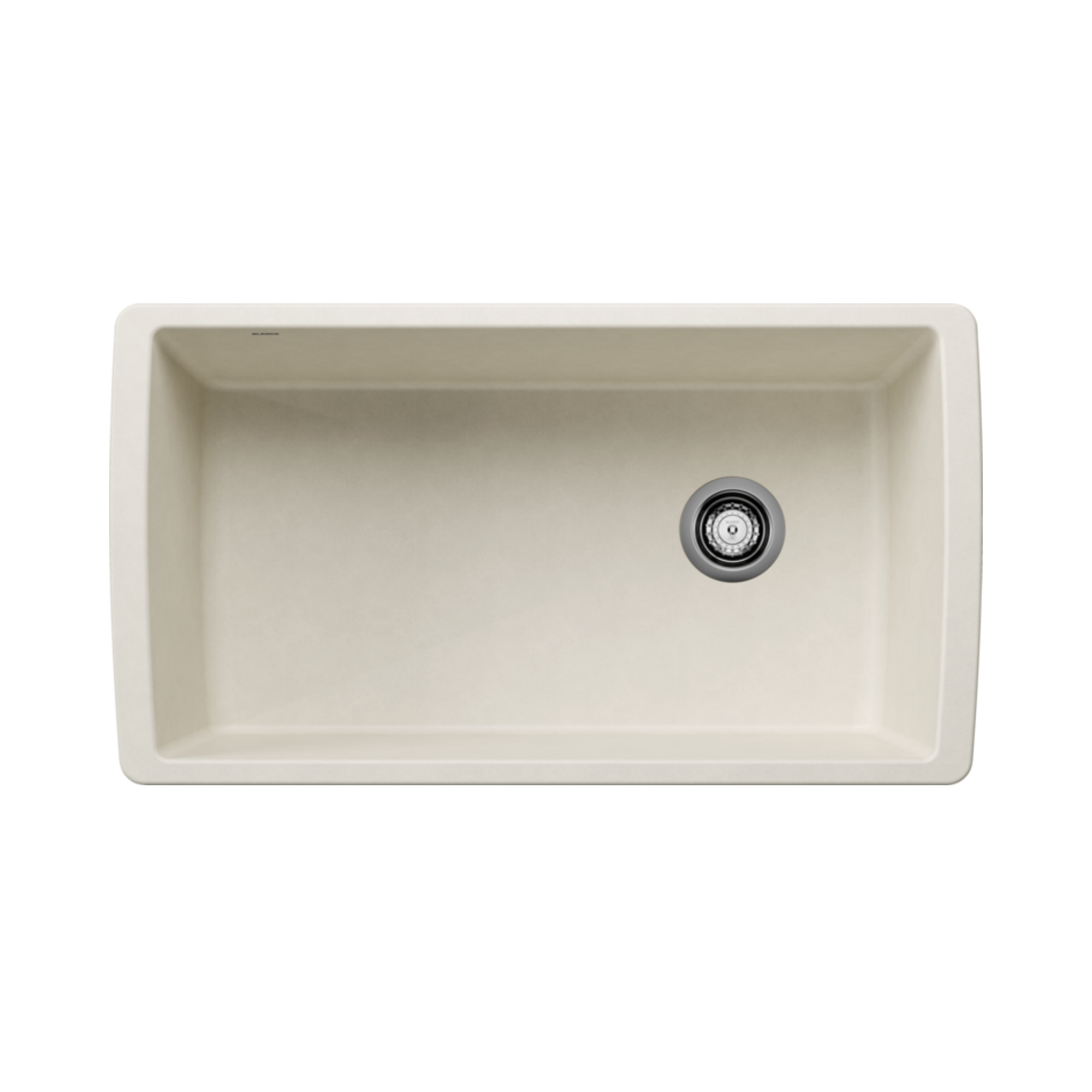 Blanco Diamond Super Single Bowl SILGRANIT Kitchen Sink - Premium Stainless Steel Composite Sink for Modern Kitchens | Perfect for Cooking, Washing Dishes & Food Prep