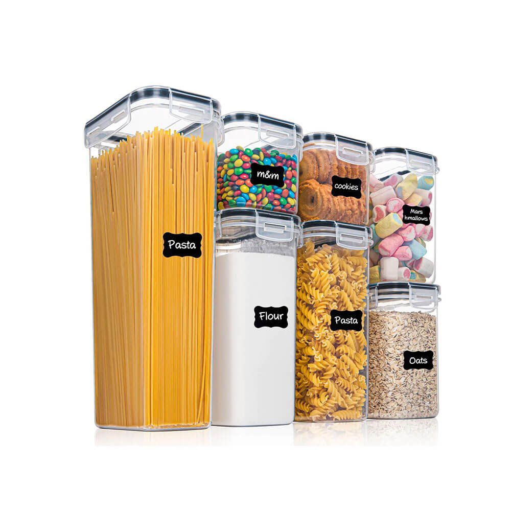 Potter Stackable Pantry Containers - Airtight Food Storage Bins for Kitchen Organization | Perfect for Flour, Sugar, Rice & Dry Goods
