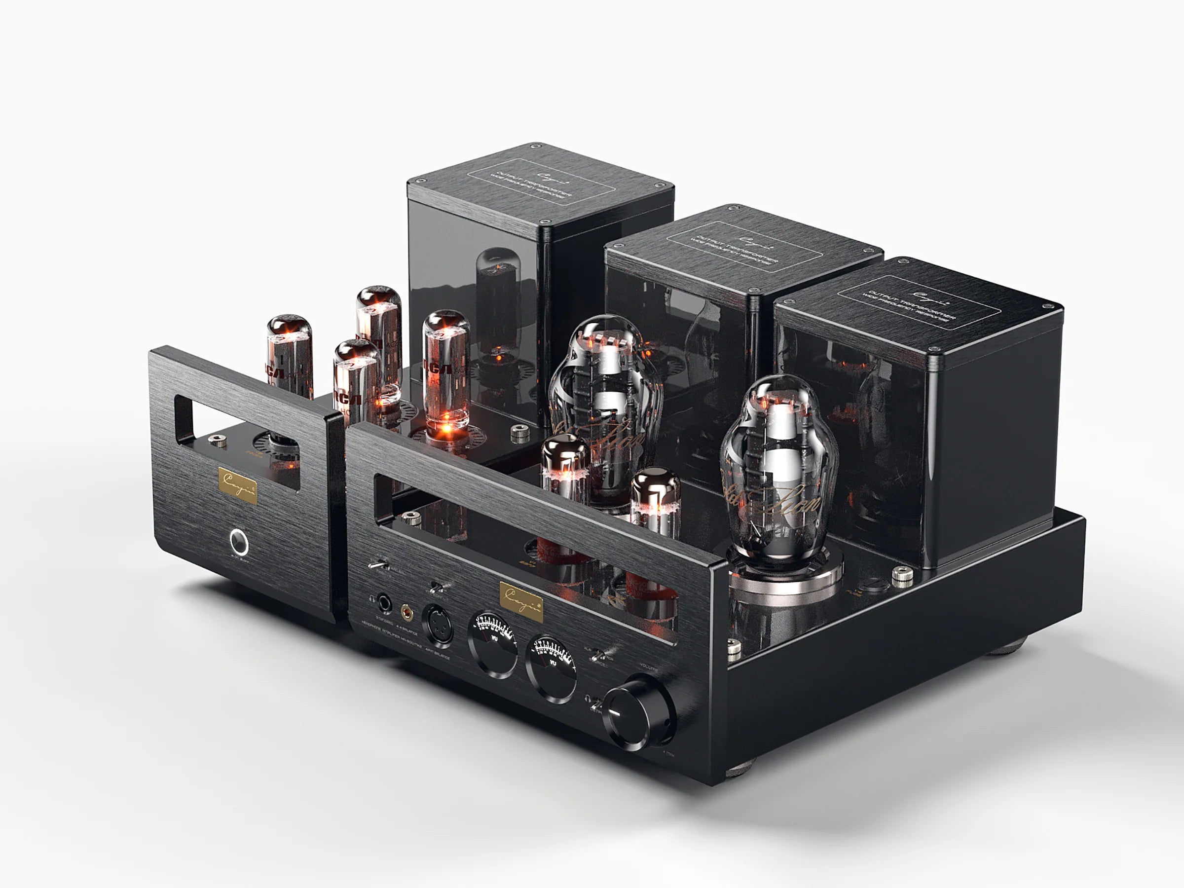 Cayin HA 300 MKII Flagship Tube Headphone Amplifier - High-End Vacuum Tube Amp for Audiophiles | Perfect for Home Audio & Studio Listening Sessions