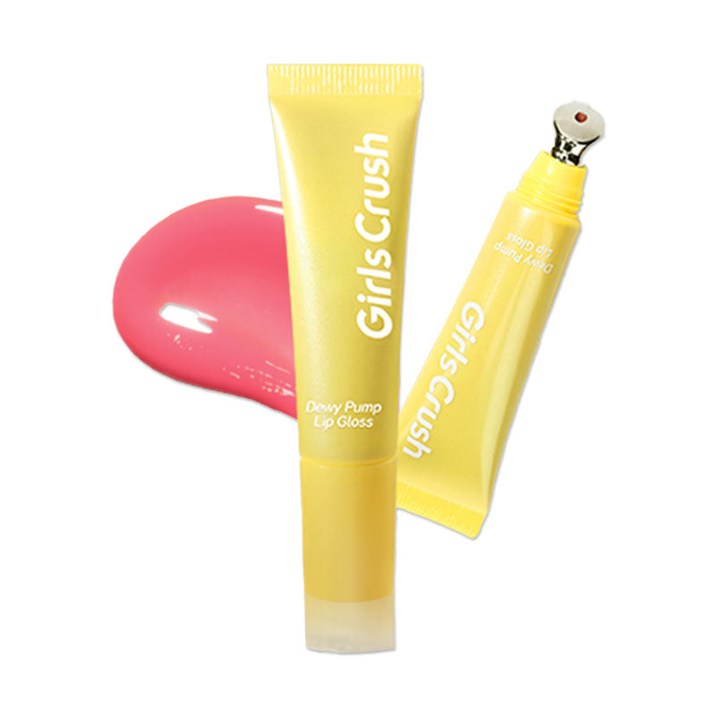 Girls Crush Sunkissed Glow Hydro Wave Cooling Lip Gloss - Hydrating & Shiny Lip Makeup for Daily Wear, Parties & Summer Vibes
