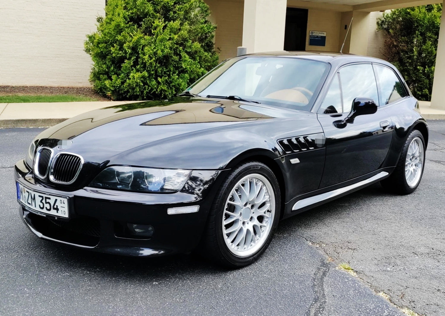 96-02 BMW Z3 Euro Clear Lens Front Bumper with White Full LED Strip Side Markers - Upgrade for Enhanced Visibility & Style (Perfect for Night Driving & Car Shows)