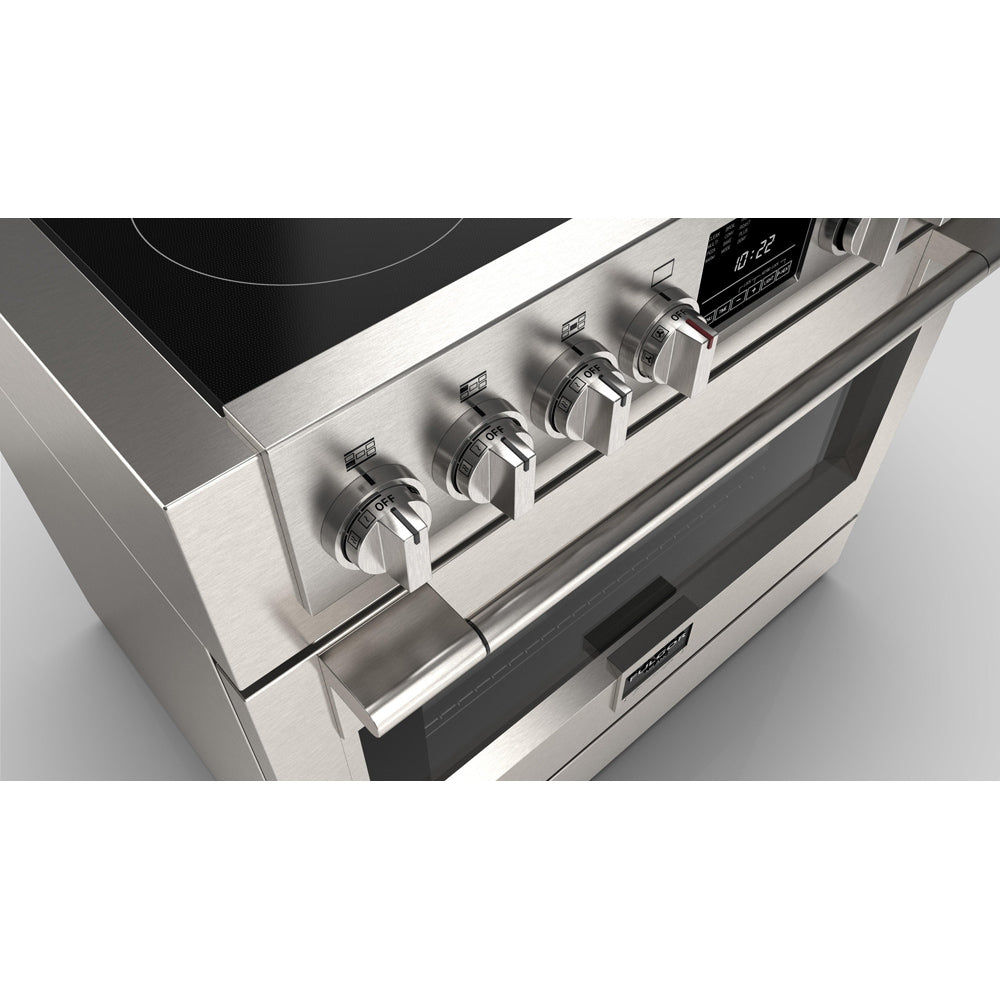 Fulgor Milano 36-Inch 600 Series Stainless Steel All-Electric Induction Range (Model F6PIR365S1) - Perfect for Modern Kitchens & Professional Chefs