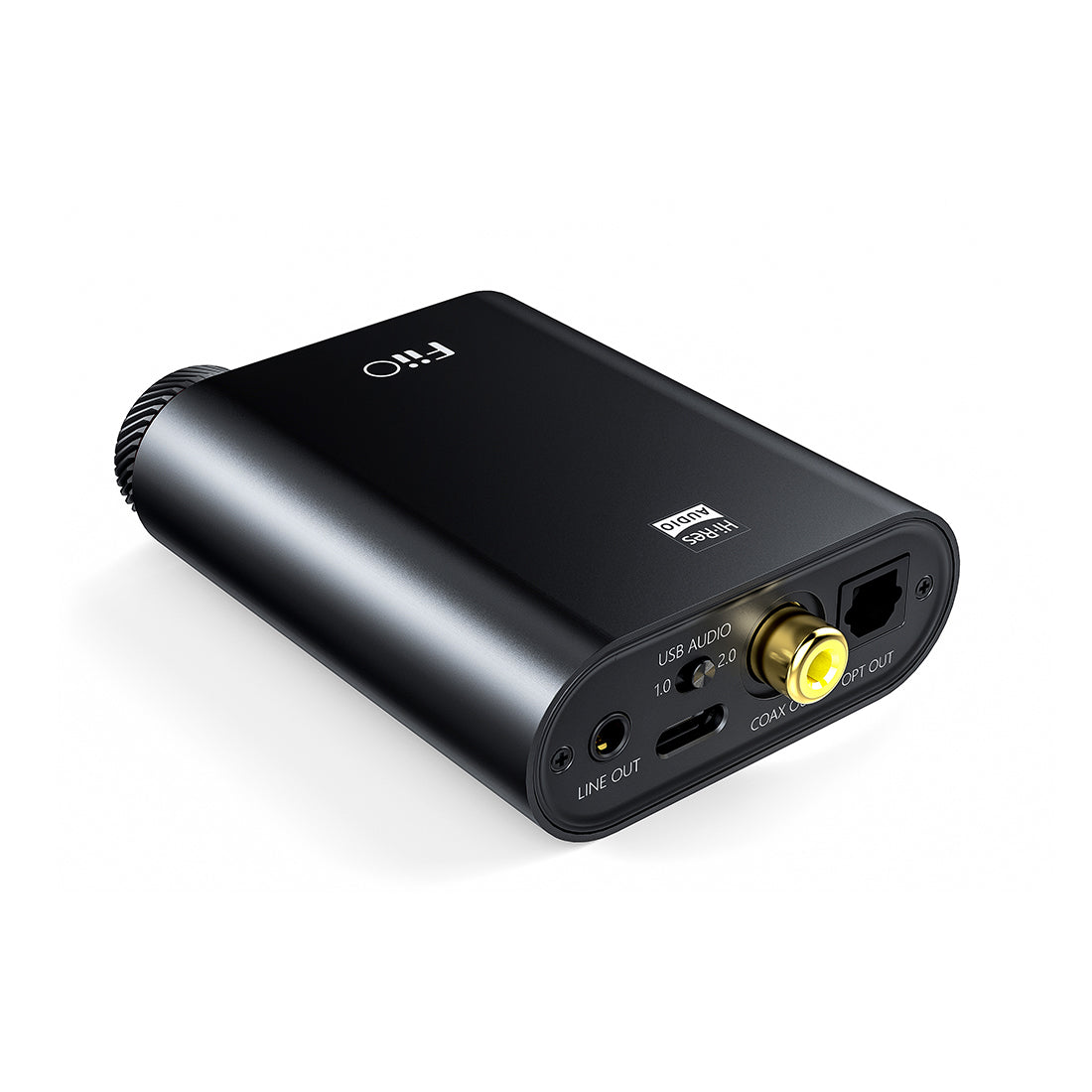 FiiO K3 USB DAC Headphone Amplifier with DSD Support - High-Resolution Audio for Home & Studio Use