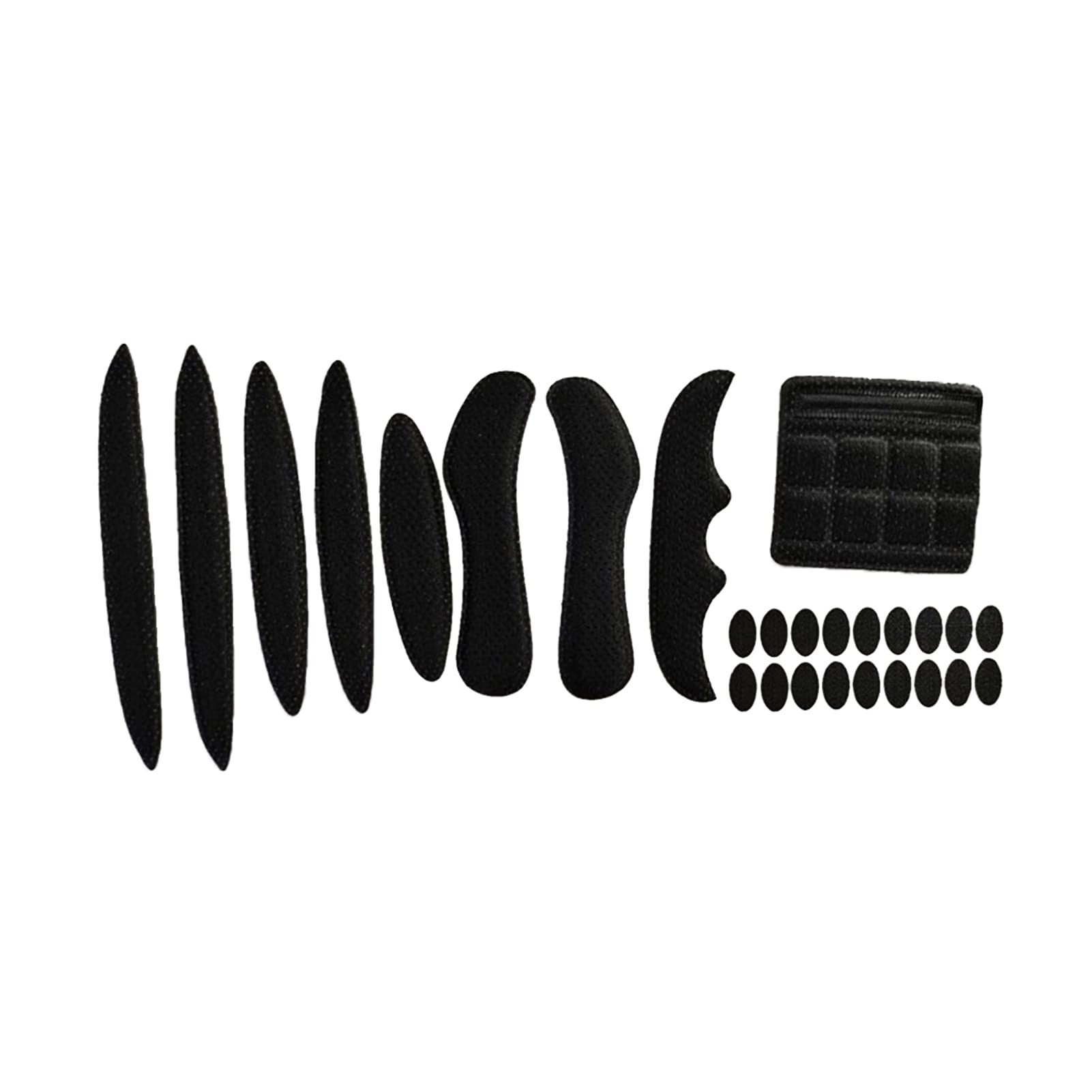 BWWNBY Universal Bike Helmet Padding Kit - EVA Foam Pads for Bicycle & Motorcycle Helmets - Comfortable Cycling Helmet Accessories for Safety & Protection - Perfect for Road Biking, Mountain Cycling & Commuting