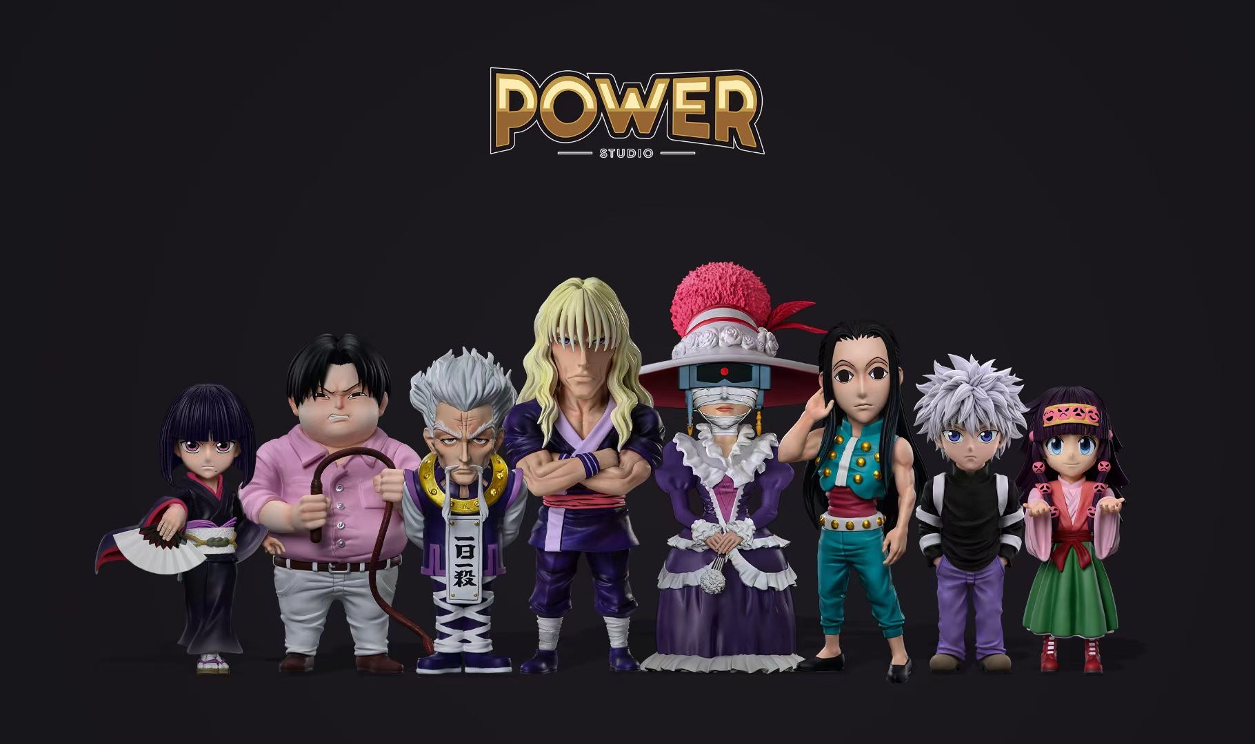 Power Studio Killua Zoldyck Anime Figure - Hunter x Hunter Collectible Action Figure for Fans & Decor | Perfect for Home Display, Office Decor, and Anime Collections