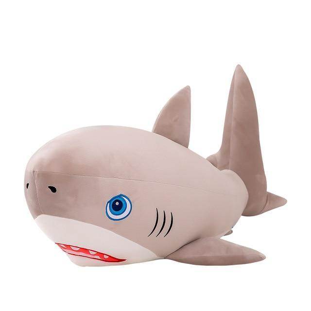 Chomper: 3.7ft Giant Stuffed Shark Plush Toy - Scary Realistic Big Shark Plush for Kids & Adults - Perfect for Halloween Decor, Birthday Gifts & Ocean Themed Room Decor