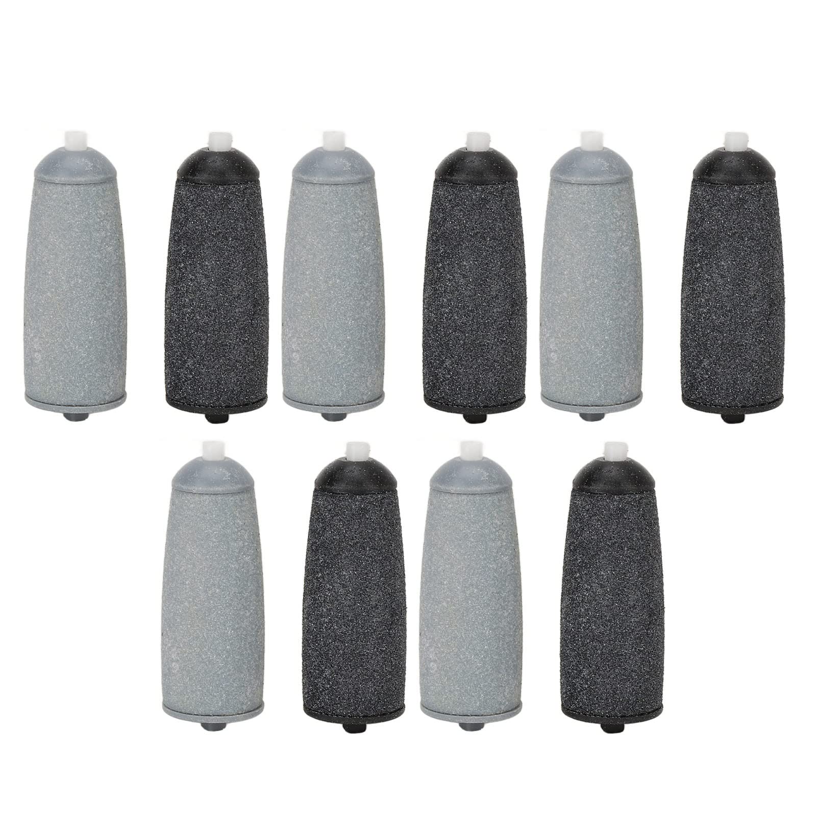 Sonew 10 Pack Replacement Rollers for Electric Foot Callus Remover - Compatible Roller Heads & Grind Heads for Electric Foot File - Perfect for At-Home Pedicures & Foot Care