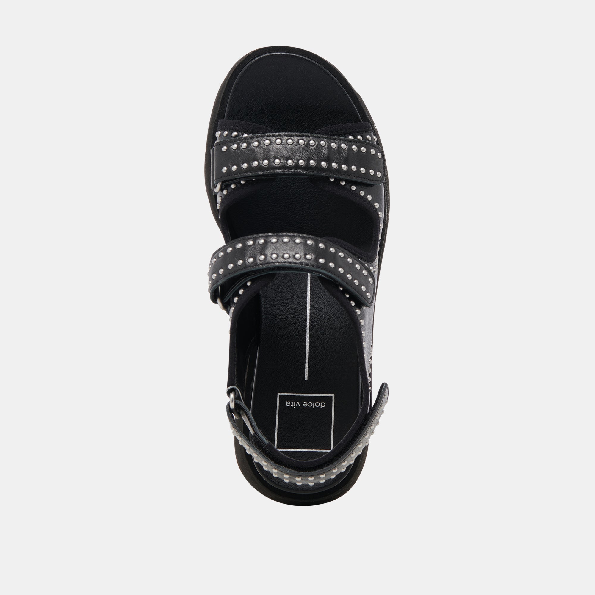 Dubai Stud Sandals for Women - Midnight Crinkle Patent Leather Strappy Heels - Perfect for Parties, Weddings & Night Out