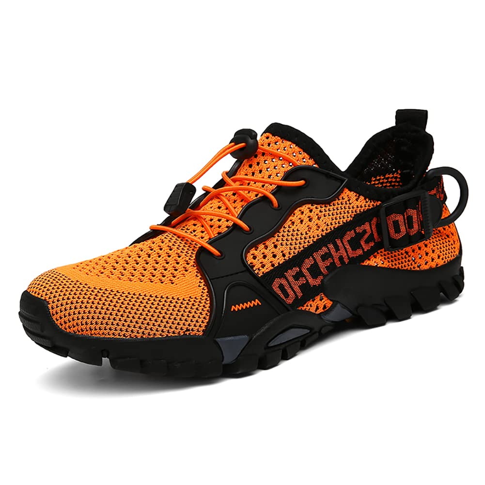 **Men's & Women's Water Shoes - Quick-Dry Aqua Shoes for Hiking, Beach, Travel, Trekking & Climbing | Lightweight Outdoor Sneakers for Walking on Wet Surfaces**