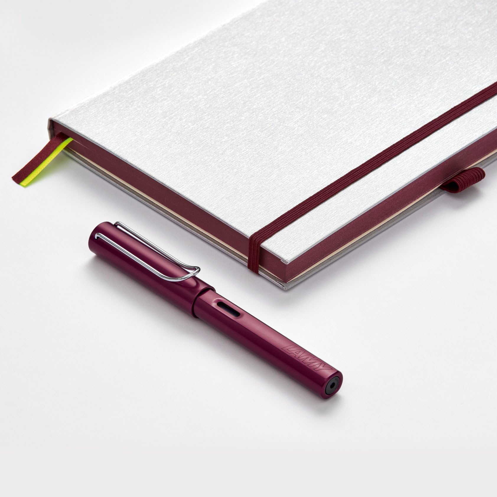 Lamy AL-star Fountain Pen - Elegant Lightweight Aluminum Design, Extra Fine Purple Nib for Smooth Writing | Perfect for Office, School & Calligraphy