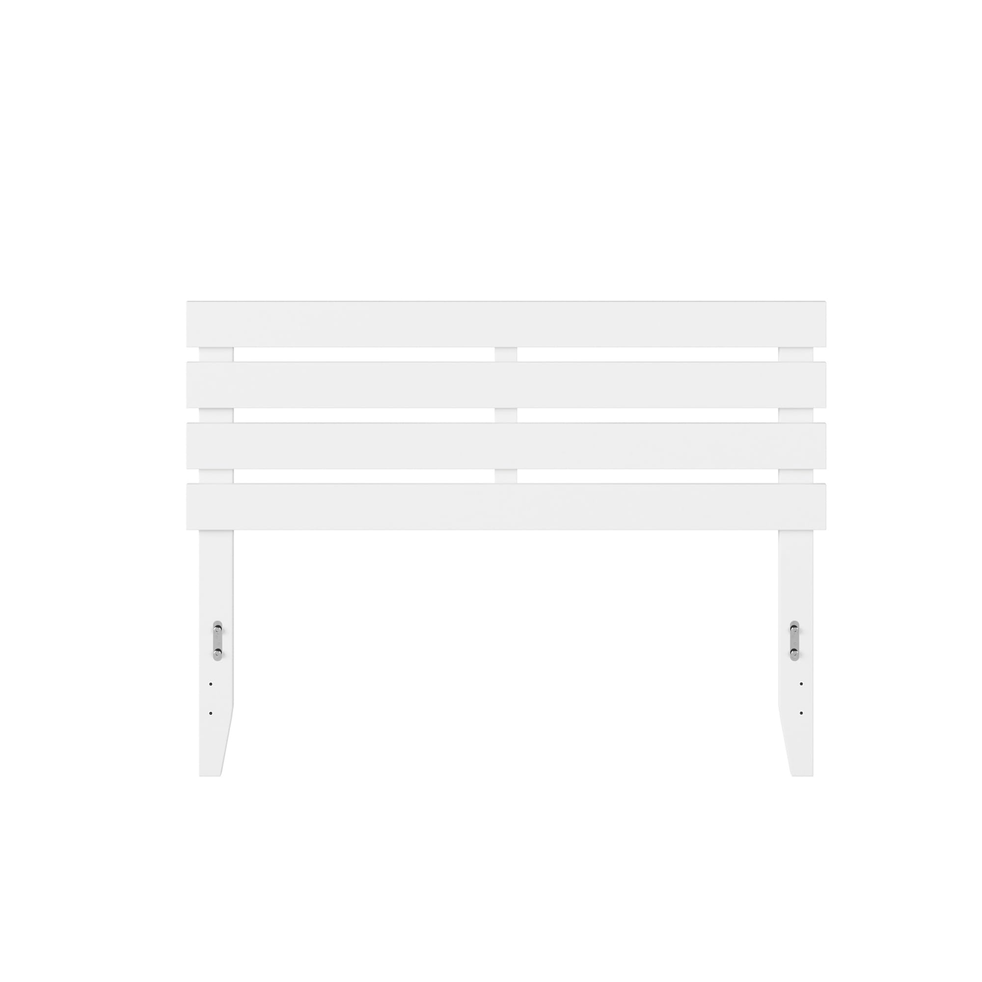AFI Oxford Full Headboard with USB Charger - White Queen Size Bed Frame for Modern Bedrooms | Easy Installation & Space-Saving Design