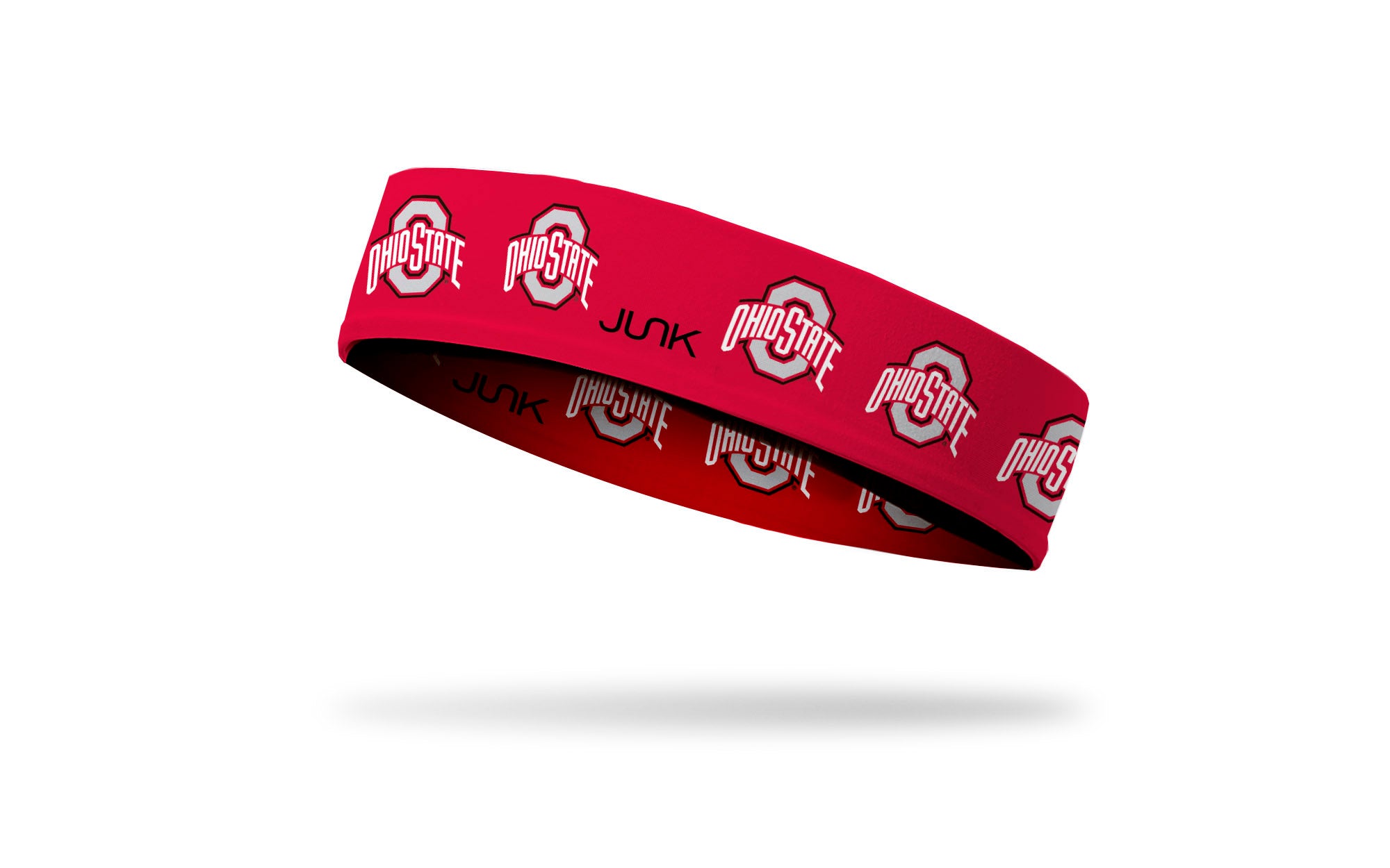 Ohio State Buckeyes Logo Red Baller Headband - Adjustable Sports Headband for Men & Women - Perfect for Basketball, Running, Workouts & Fan Gear
