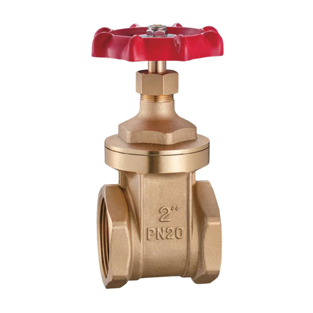 Ayron 3/4 Inch Brass Gate Valve - Heavy Duty Water Flow Control for Plumbing, Irrigation & Industrial Use