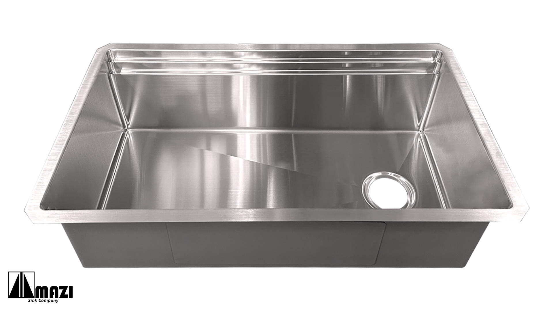 Premium Stainless Steel Commercial Workstation Sink UV3319DL - Heavy Duty Restaurant Kitchen Prep Sink with Drainboard & Backsplash - Ideal for Commercial Kitchens, Food Prep Areas & Butcher Shops