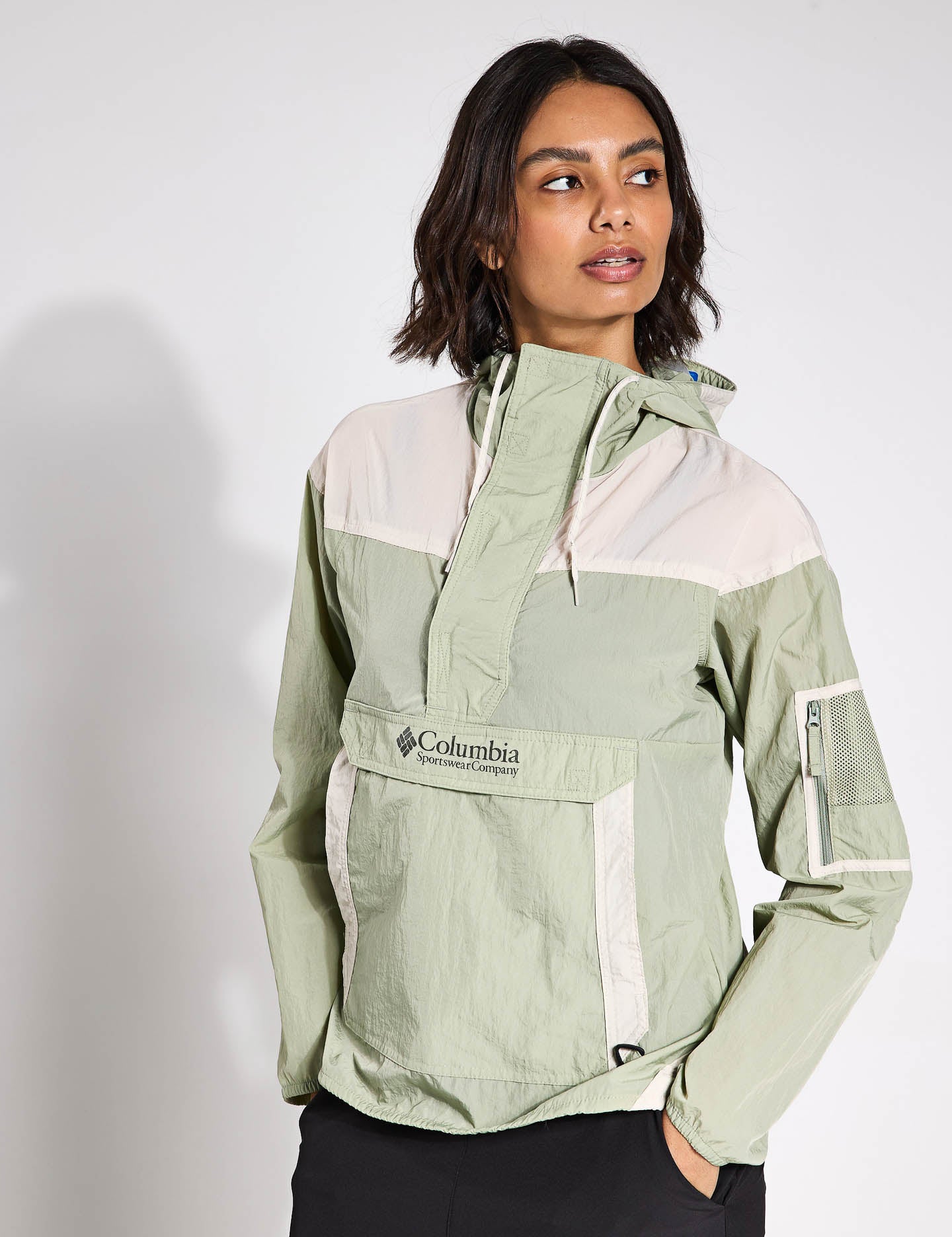 Challenger II Windbreaker Jacket for Men & Women - Lightweight Water-Resistant Safari & Dark Stone Outdoor Windbreaker - Perfect for Hiking, Camping, and Travel