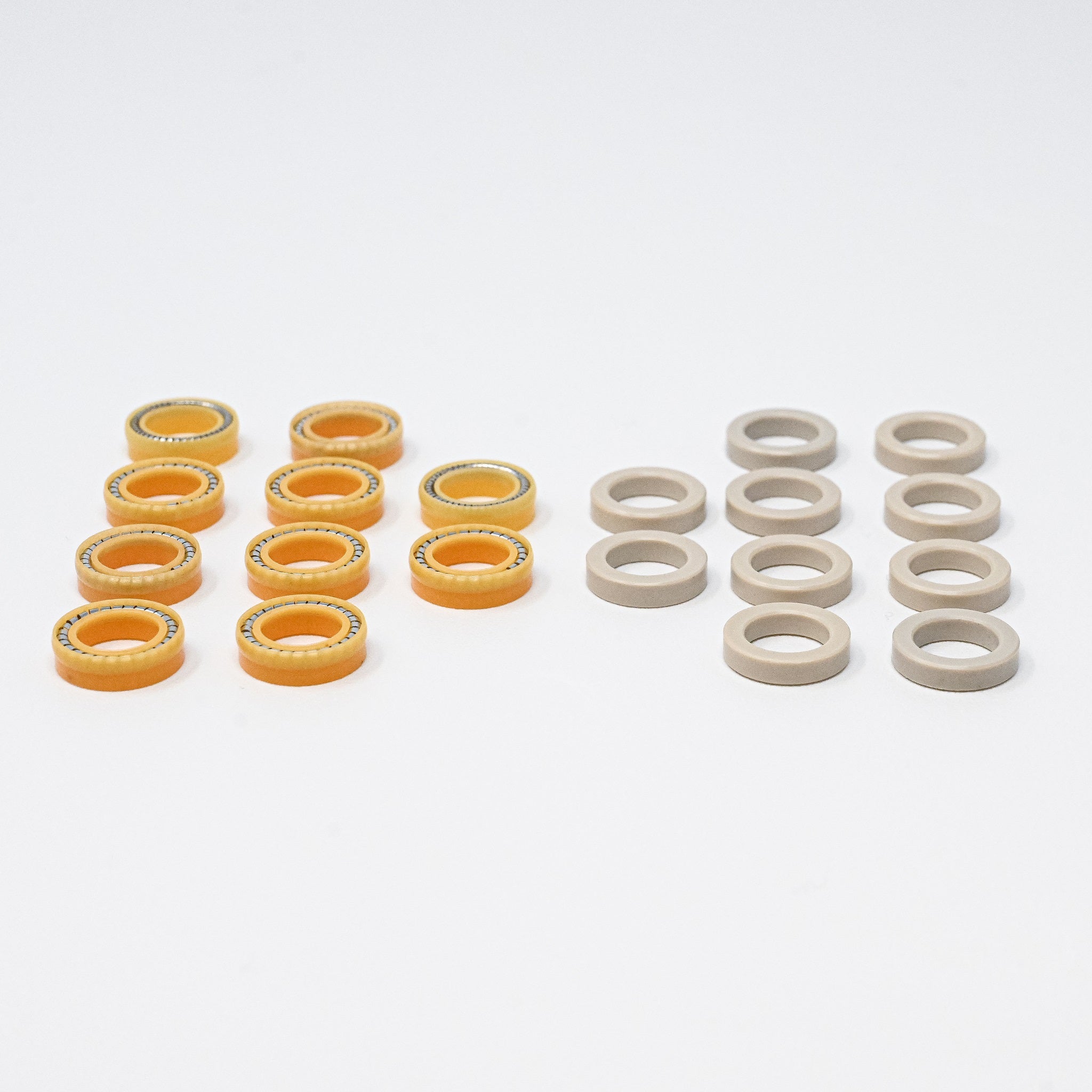 3/8 Inch Stainless Steel Flangeless Standard Seals - Pack of 10 - Perfect for Plumbing, Hydraulic Systems & Industrial Pipe Connections