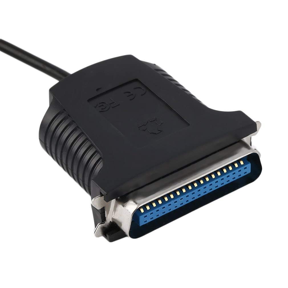 PRTA15953 USB to Parallel Port LPT1 36-Pin IEEE 1284 Printer Cable Adapter - Replacement Parts for Printers & Scanners - Compatible with HP, Epson, Canon - Ideal for Office Printing & Document Scanning