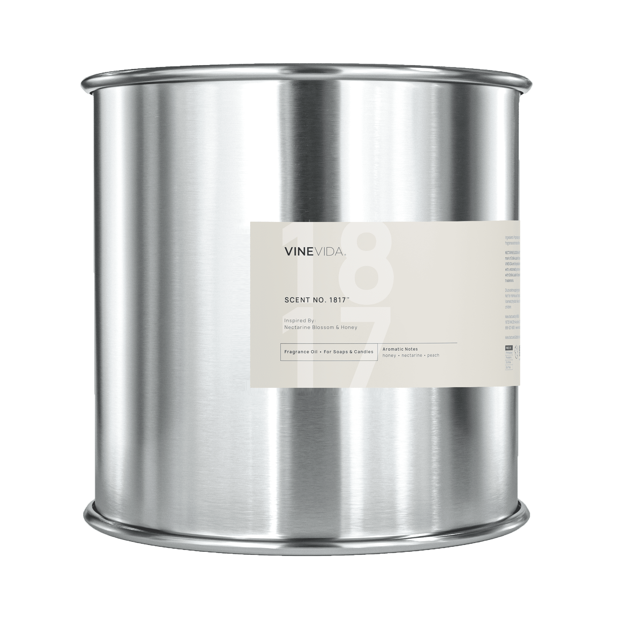 NO. 1817 Nectarine Blossom & Honey Fragrance Oil for Soap Making & Candle Making - Inspired by Jo Malone, Long-Lasting Scent for Home, Spa & DIY Crafts