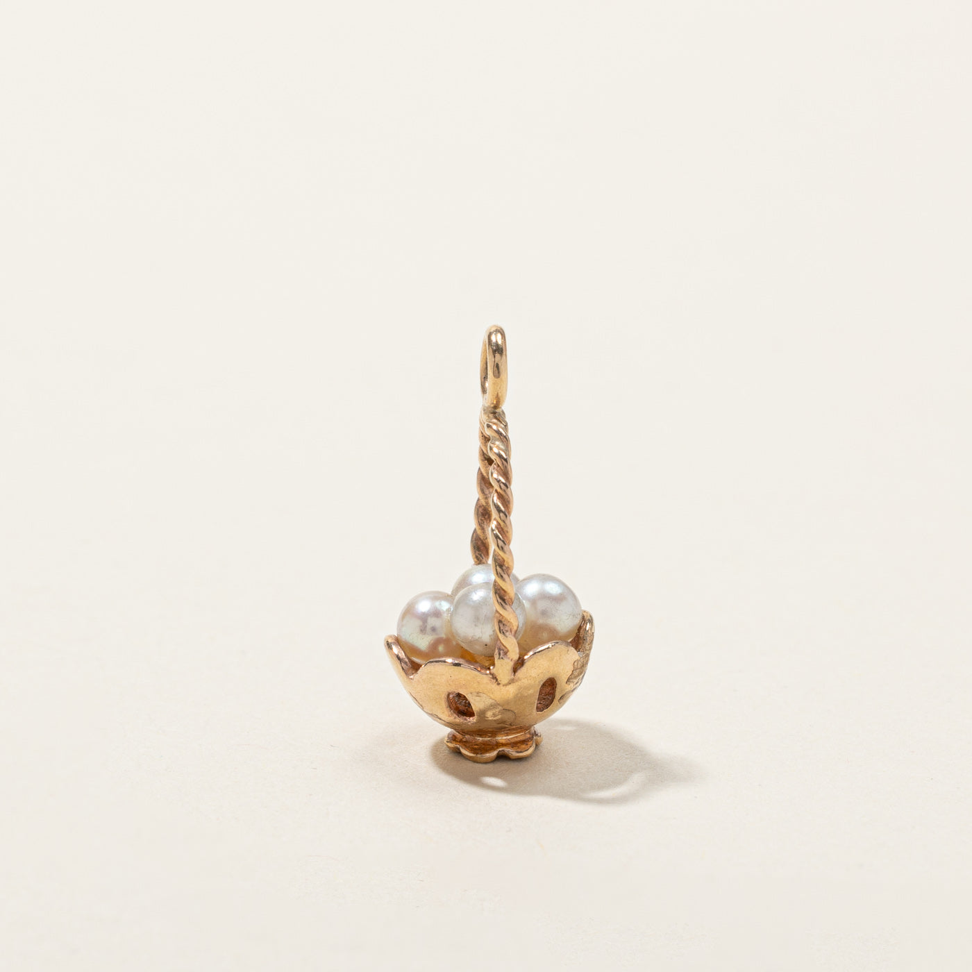 Pearl Pot Charm - Elegant Jewelry for Women, Handmade Beaded Accessories - Perfect for Gifts, Parties & Special Occasions