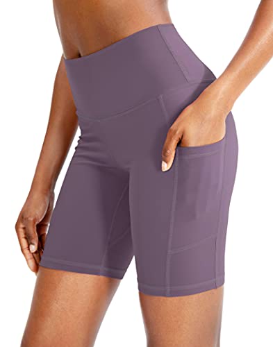 High Waist Yoga Shorts for Women - 8